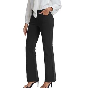 LIZ CLAIBORNE Black Corduroy Pants 6 NWOT